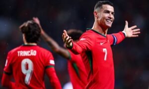 Nations League: Cristiano Ronaldo của Bồ Đào Nha lập kỷ lục ghi bàn tại Ba Lan thumbnail